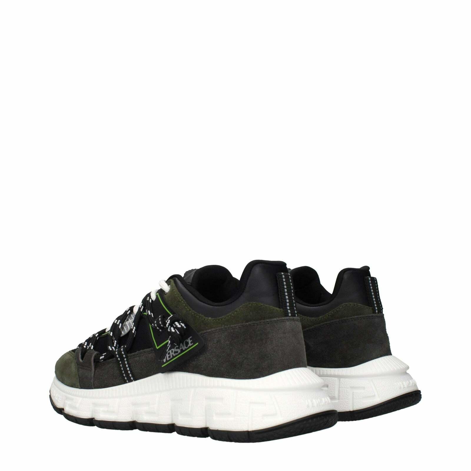 Leather Sneakers with Cushioned Sole - Gray / EU45/US12