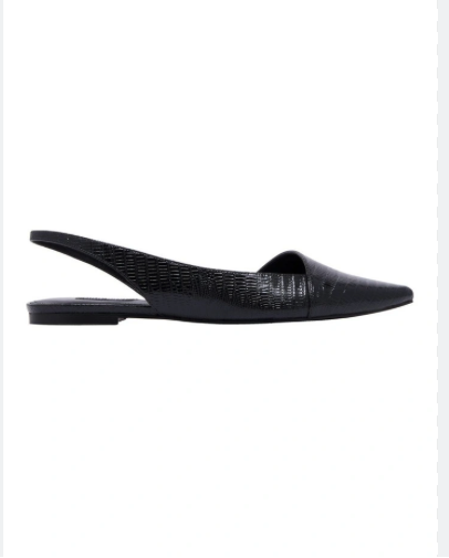 Beads Shoes in Black