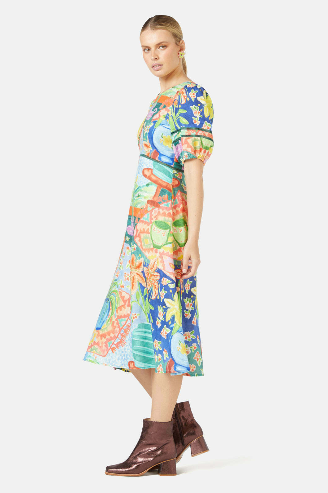 Weekend Away Linen Dress