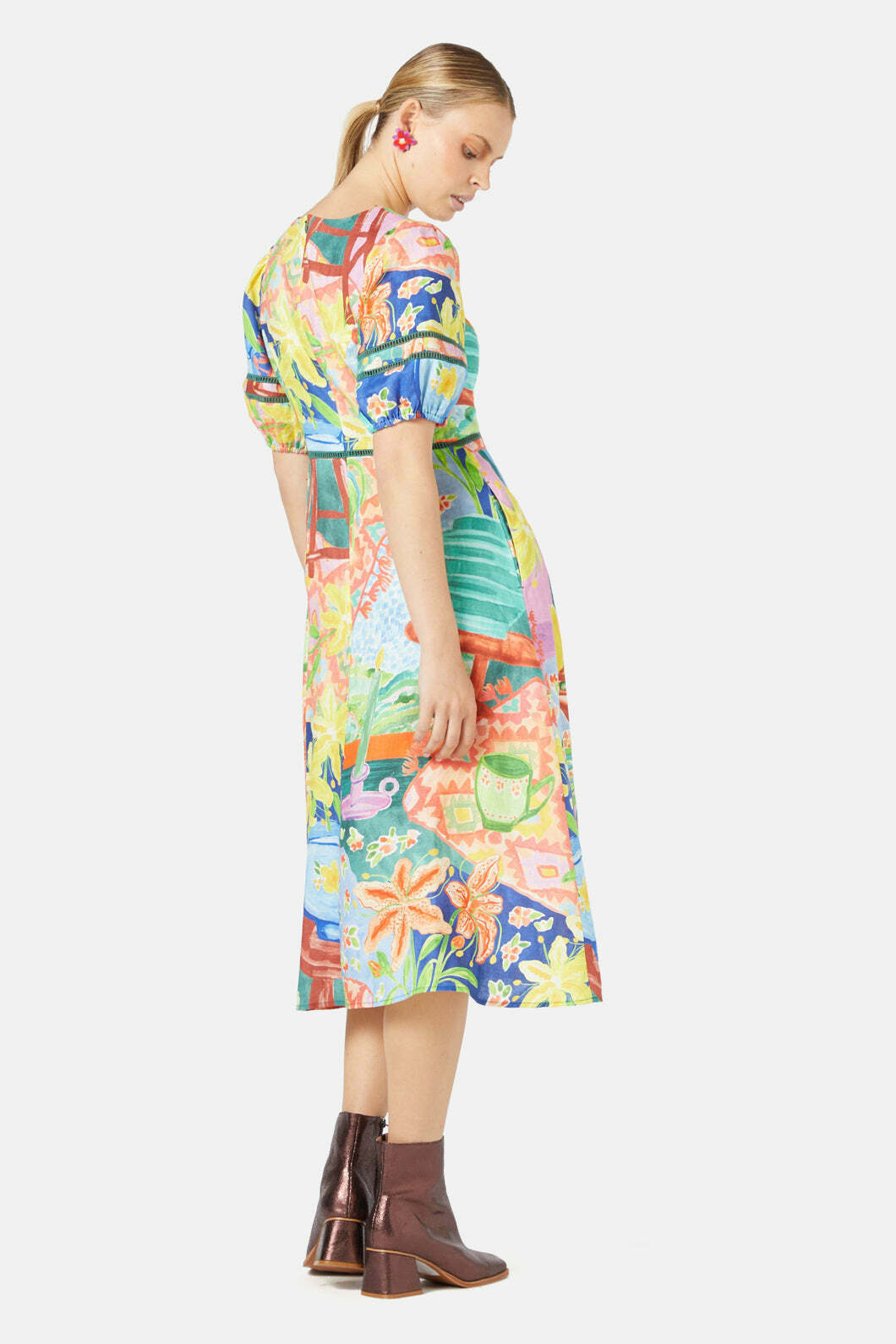 Weekend Away Linen Dress