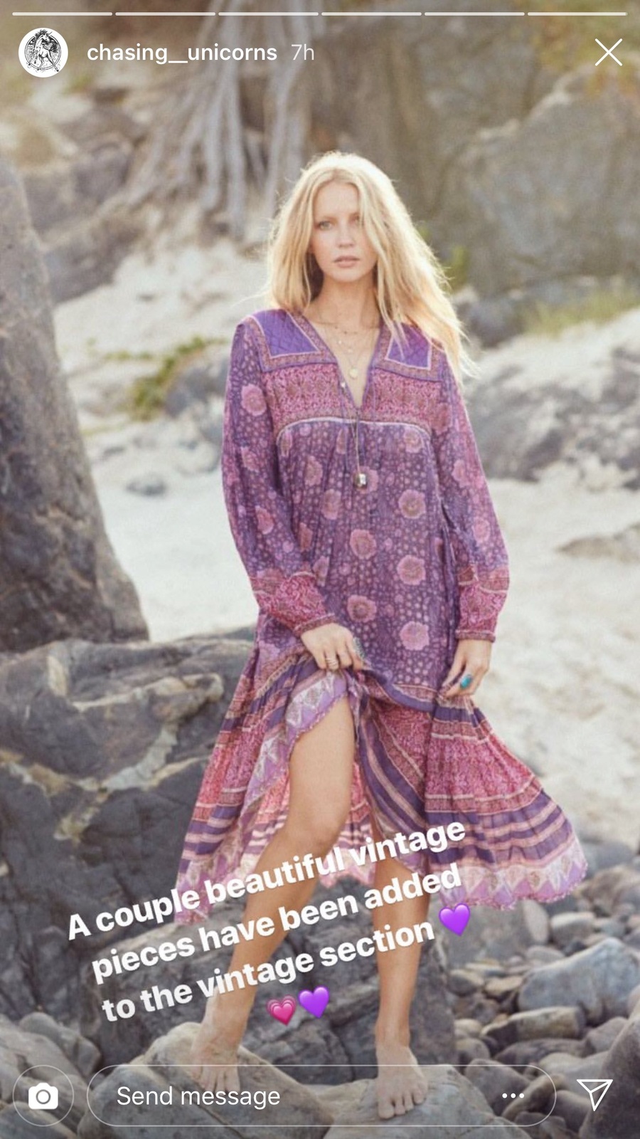 DARK STAR DRESS - VINTAGE