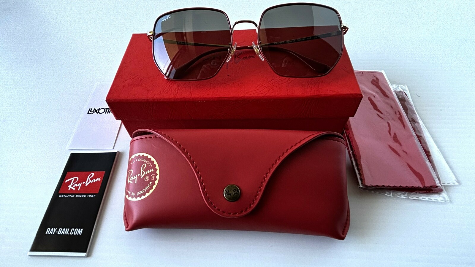 CNY 2021 Limited Edition Sunglasses Grey Gradient Full Set