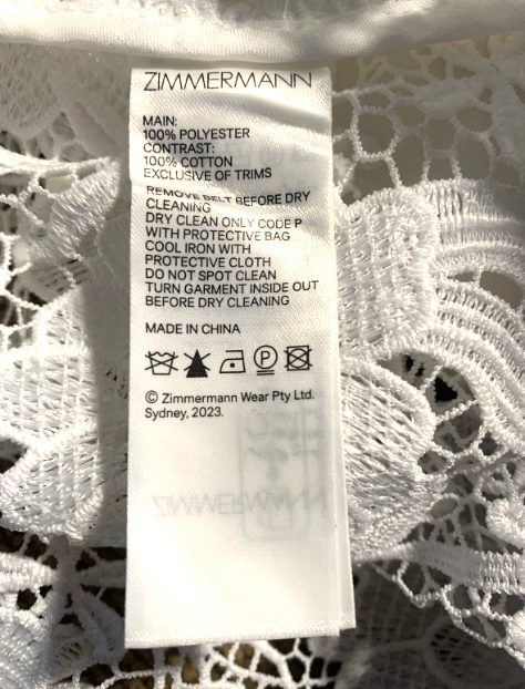 HALLIDAY LACE FLOWER DRESS SIZE 0/AU8/US4