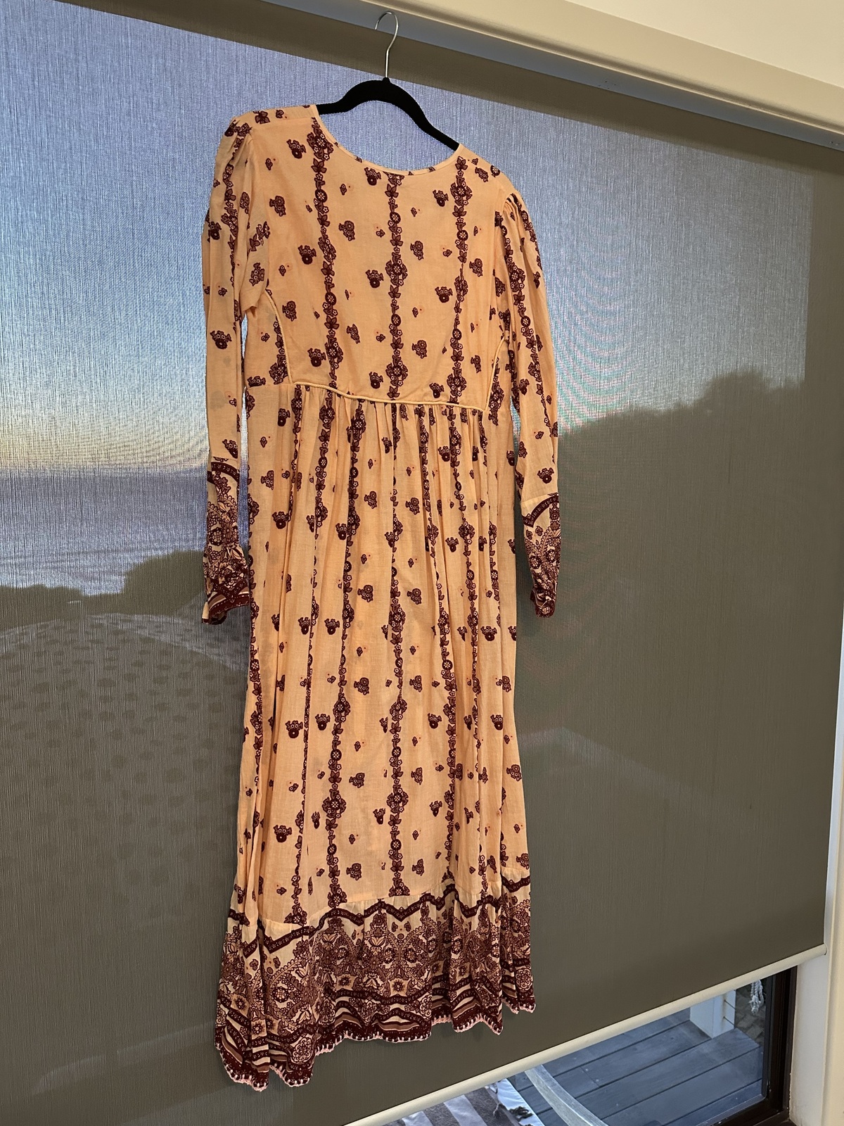 NOTHING BUT FLOWERS MAXI DRESS- BLUSH