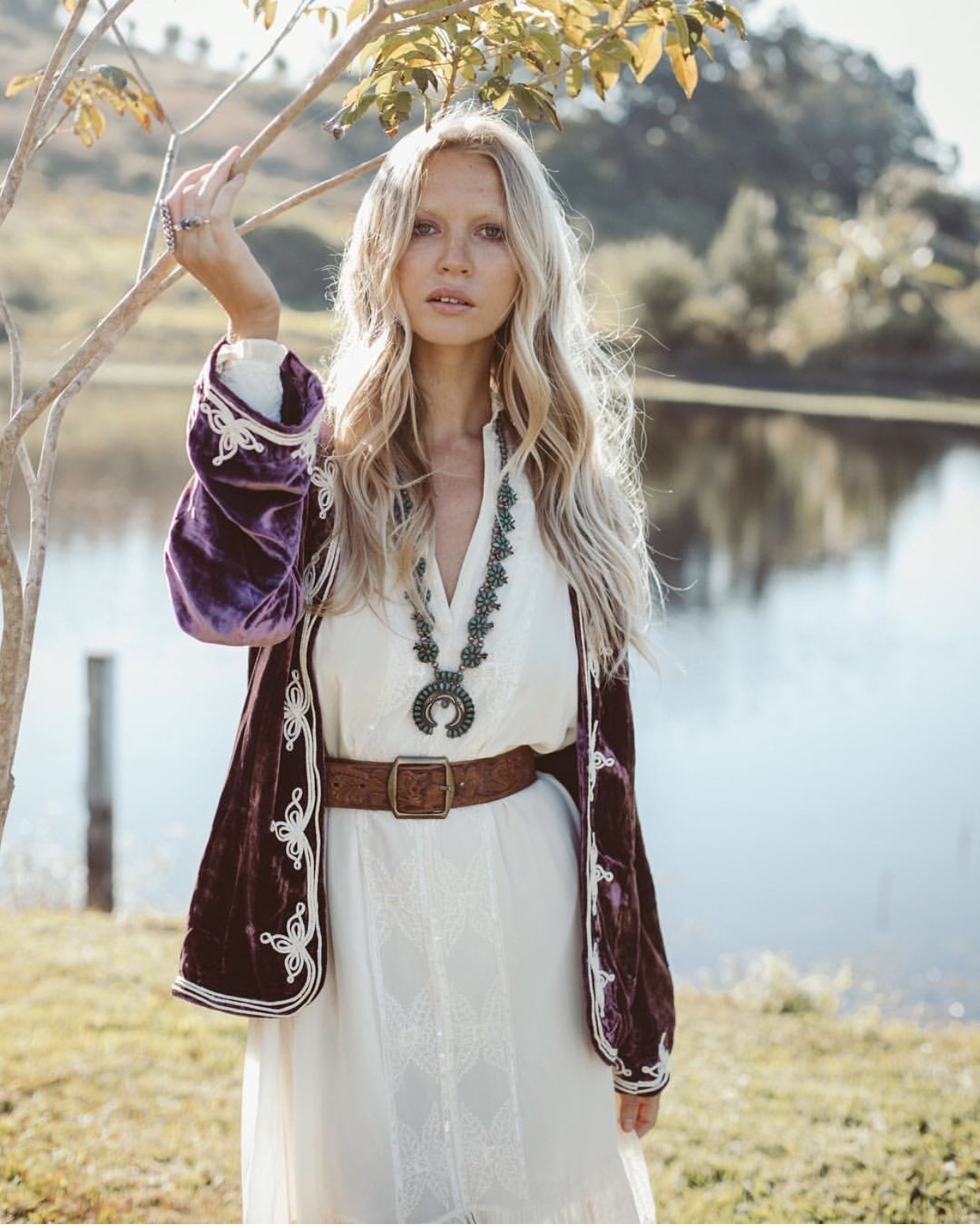 LITTLE WING VELVET JACKET in VINEYARD