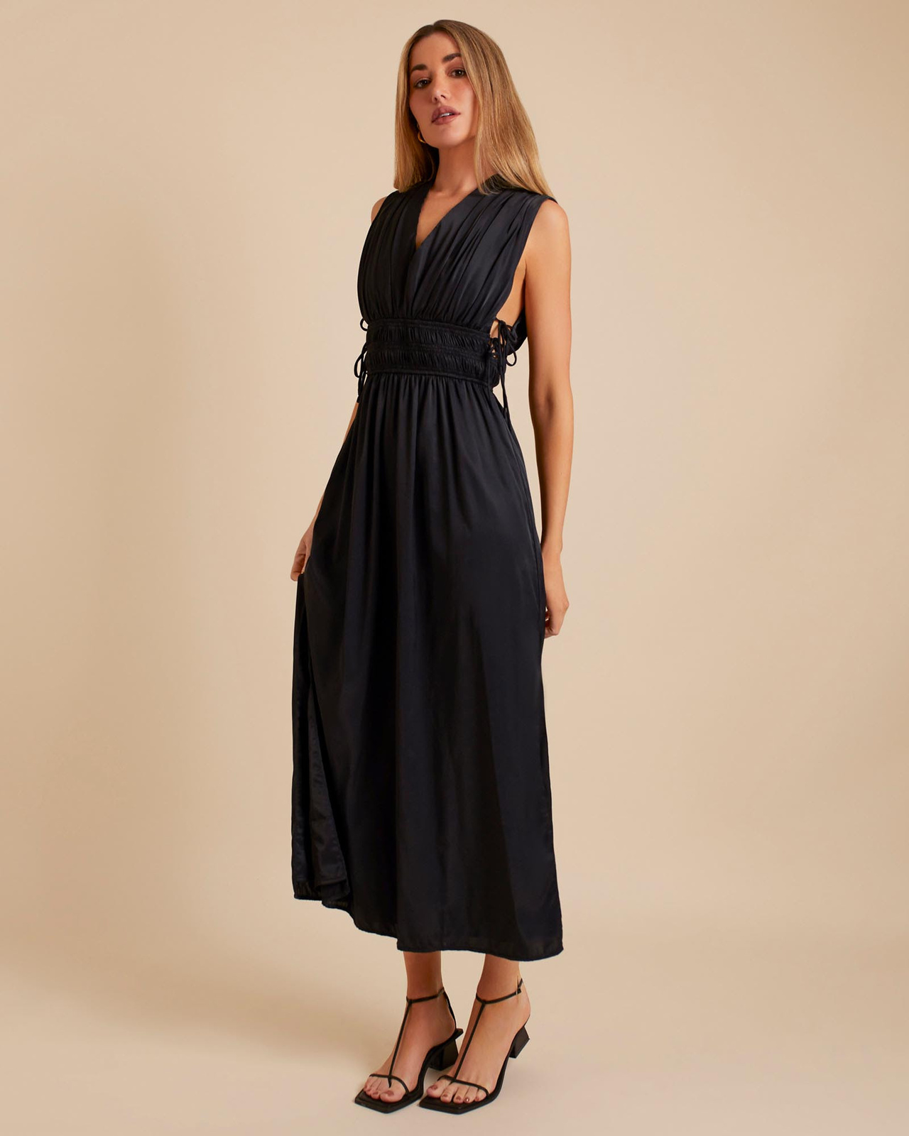 Medora Tie Side Dress AU 12