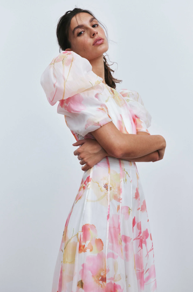 clementine midi dress