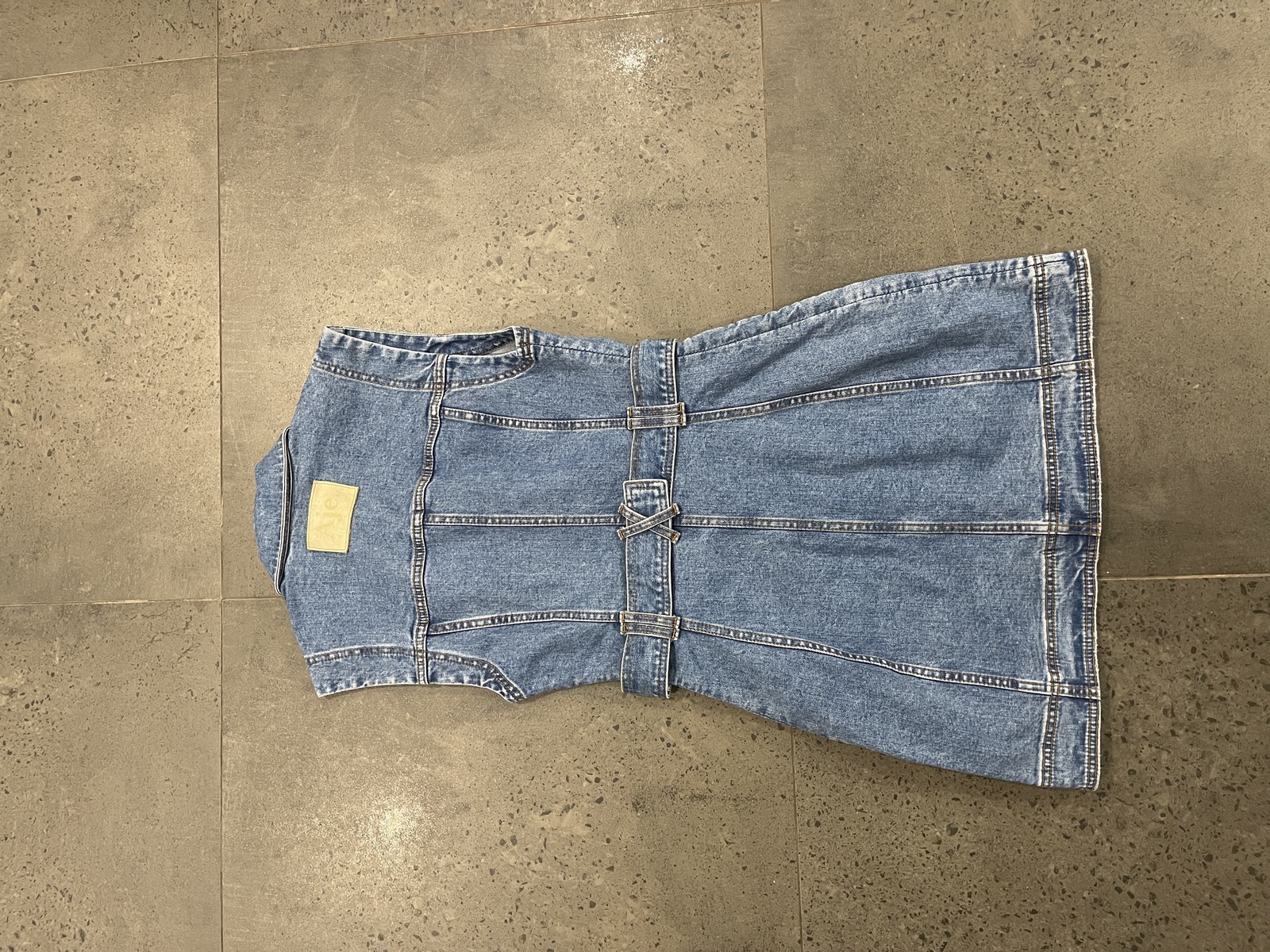 Denim Darcie mini dress 