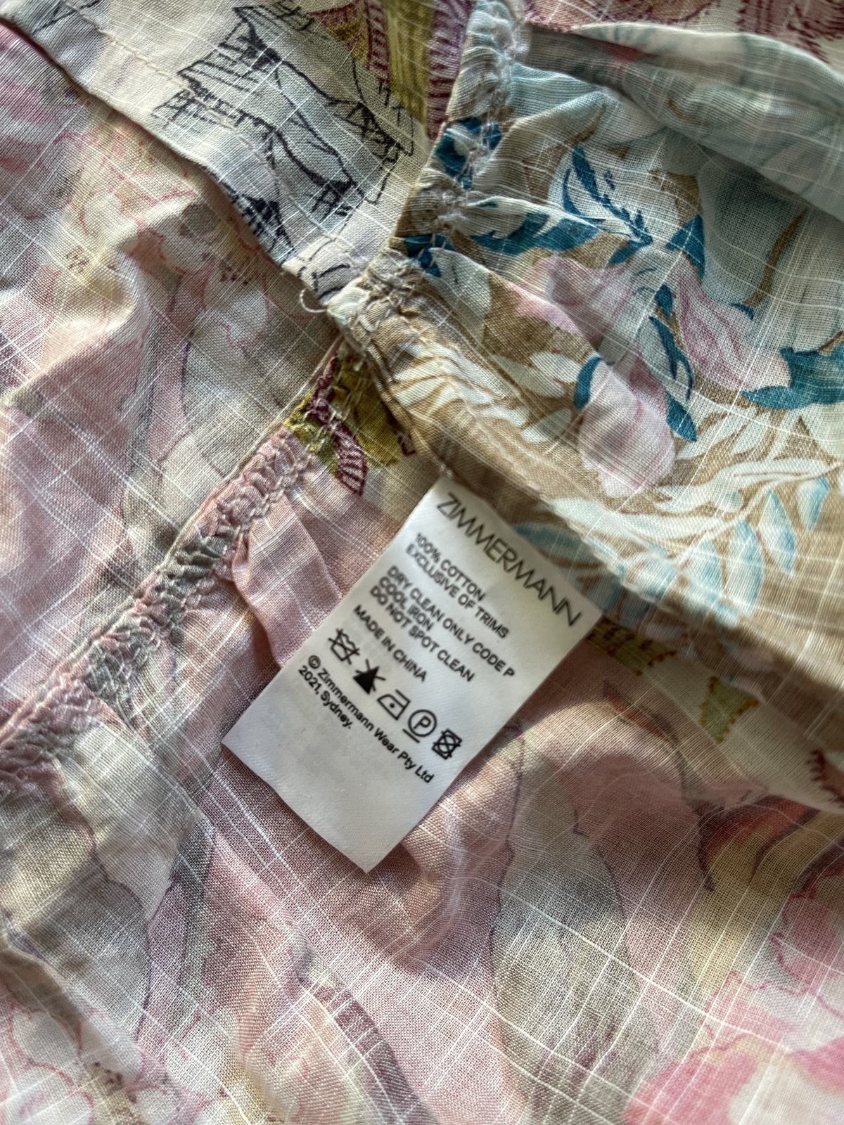 Cassia Floral-Print Cotton Wrap Maxi Dress