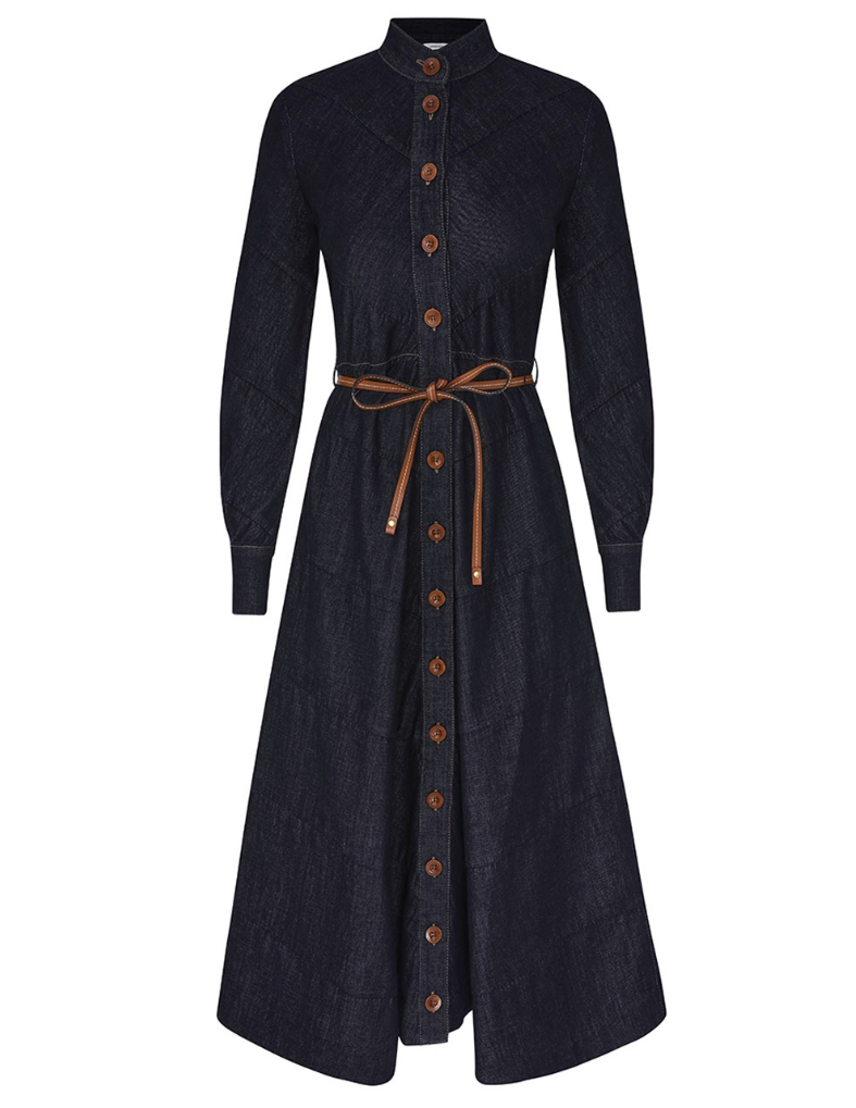 The Acacia Denim Shirt Dress 