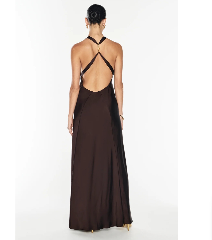 Charmed Cowl Slip Dress