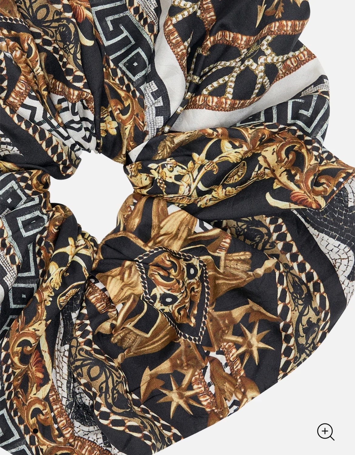 Look Up Tesoro oversized elasticised scrunchie