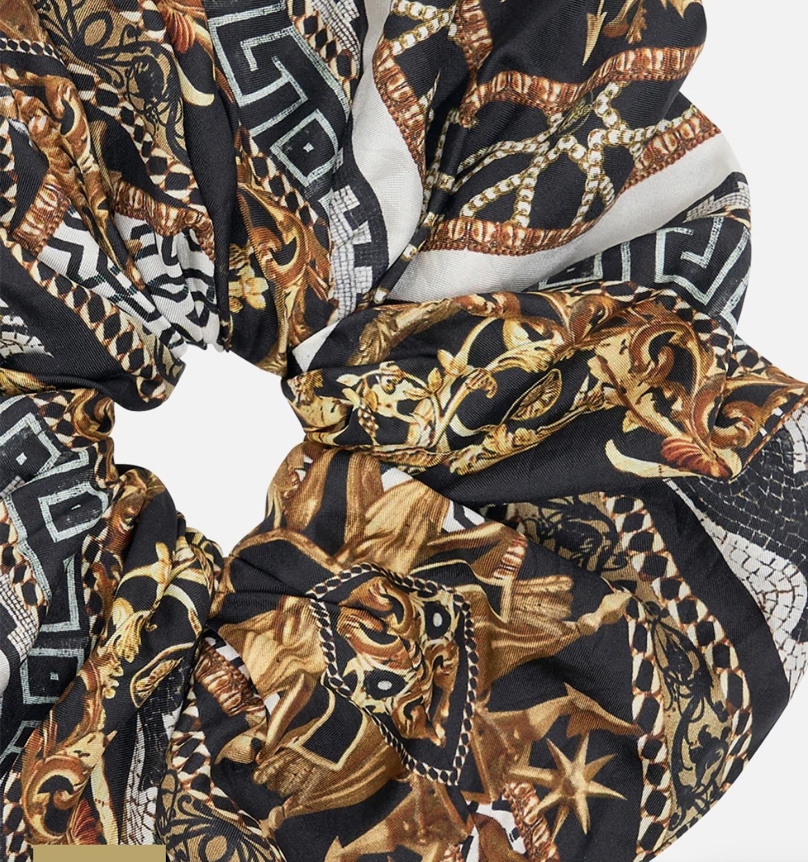 Look Up Tesoro oversized elasticised scrunchie