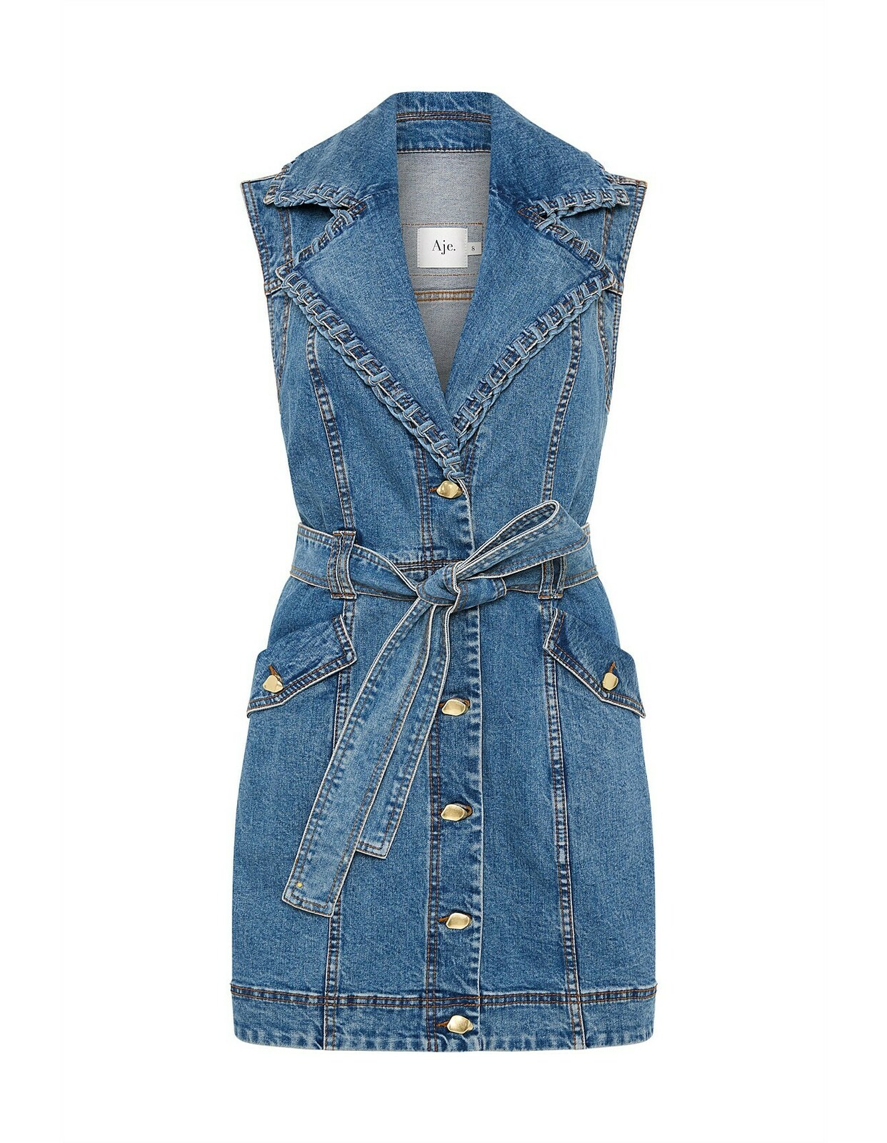 Balance Denim Mini Dress