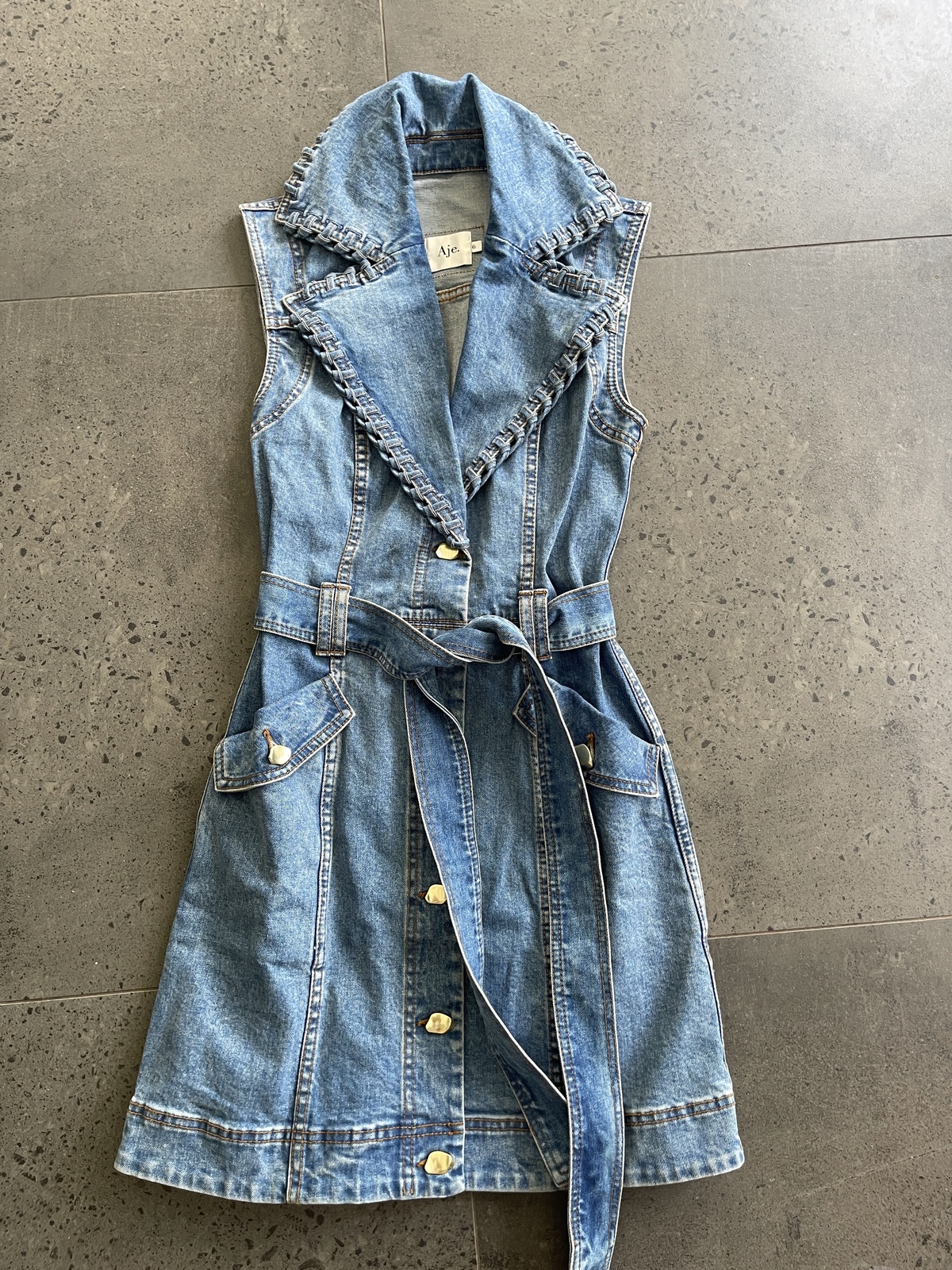 Balance Denim Mini Dress