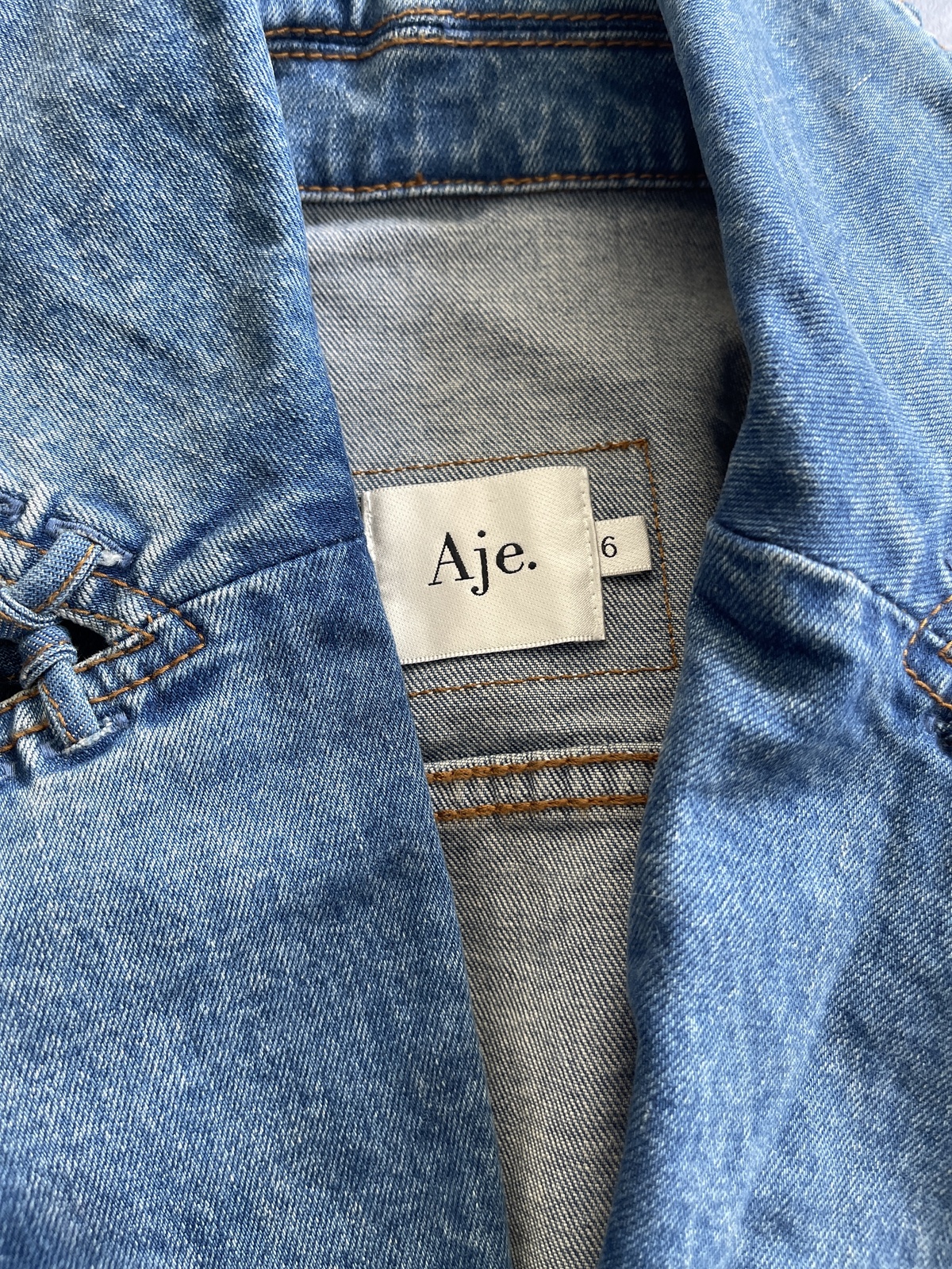 Balance Denim Mini Dress