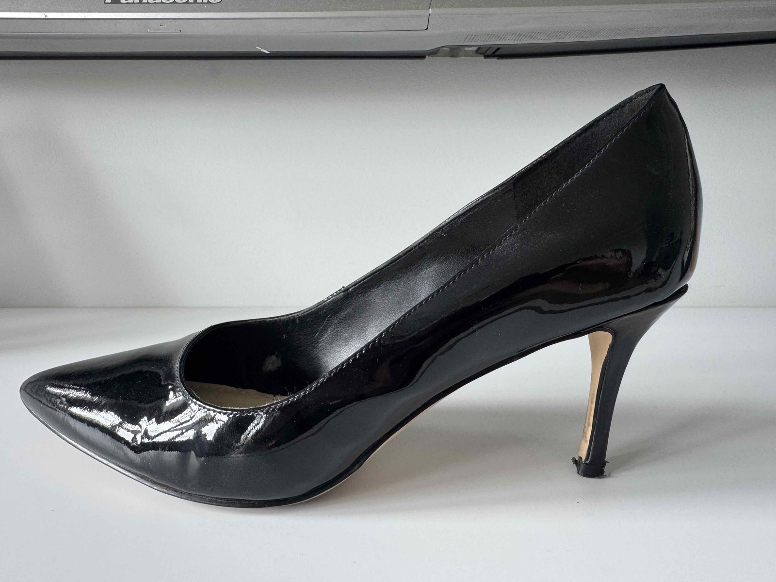 black patent leather heels 8.5 M (AU)