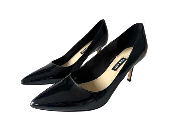 black patent leather heels 8.5 M (AU)