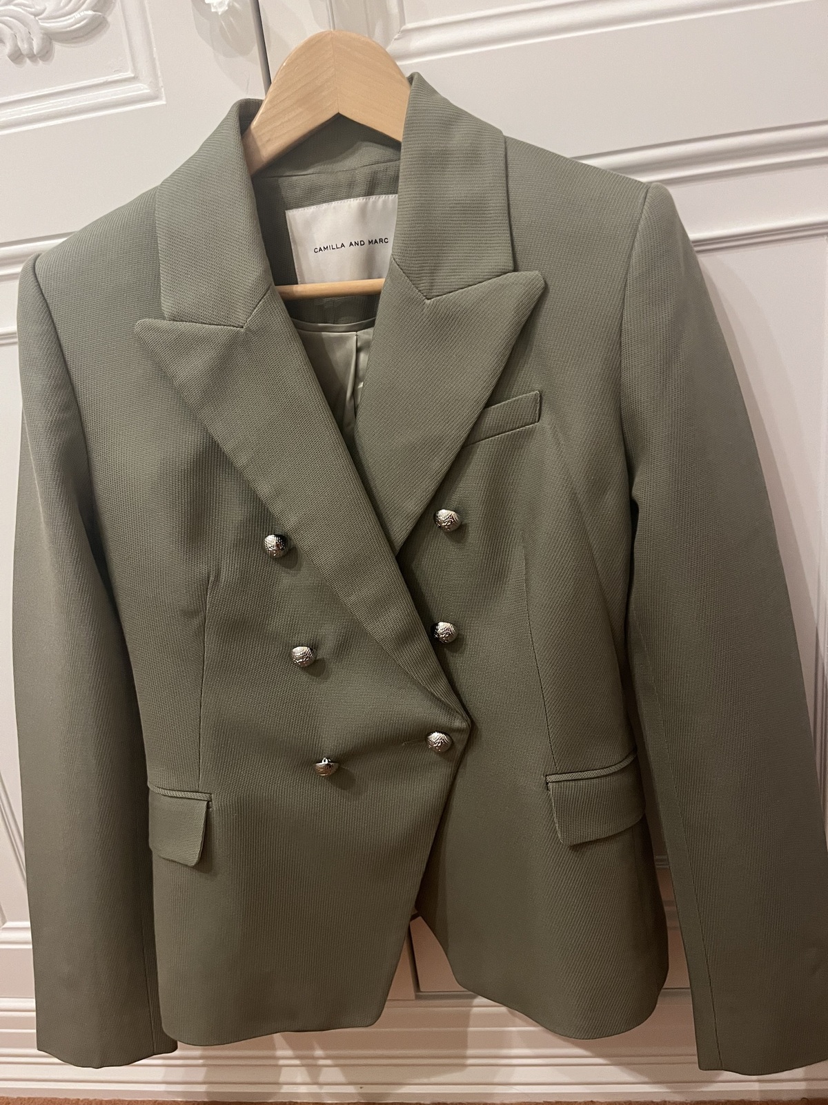 size AU10 sage Dimmer Blazer