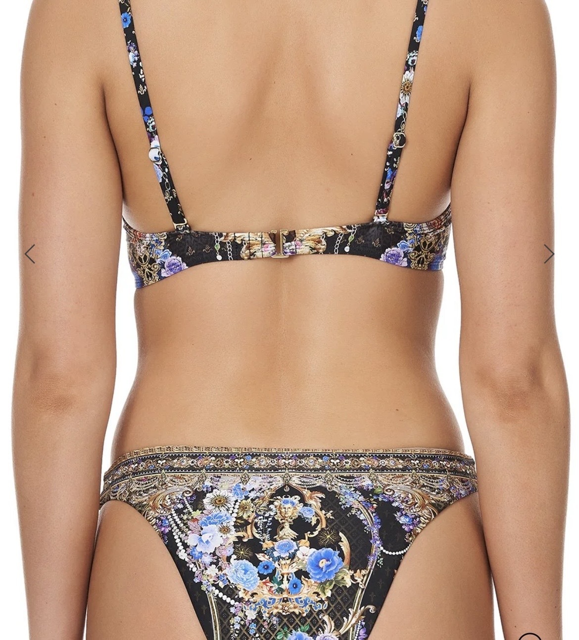 Bra and matching high leg pant size Medium 