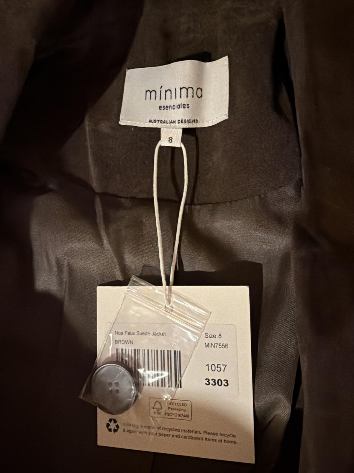 Noa Faux Suede Jacket