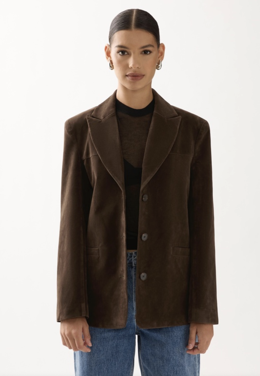 Noa Faux Suede Jacket