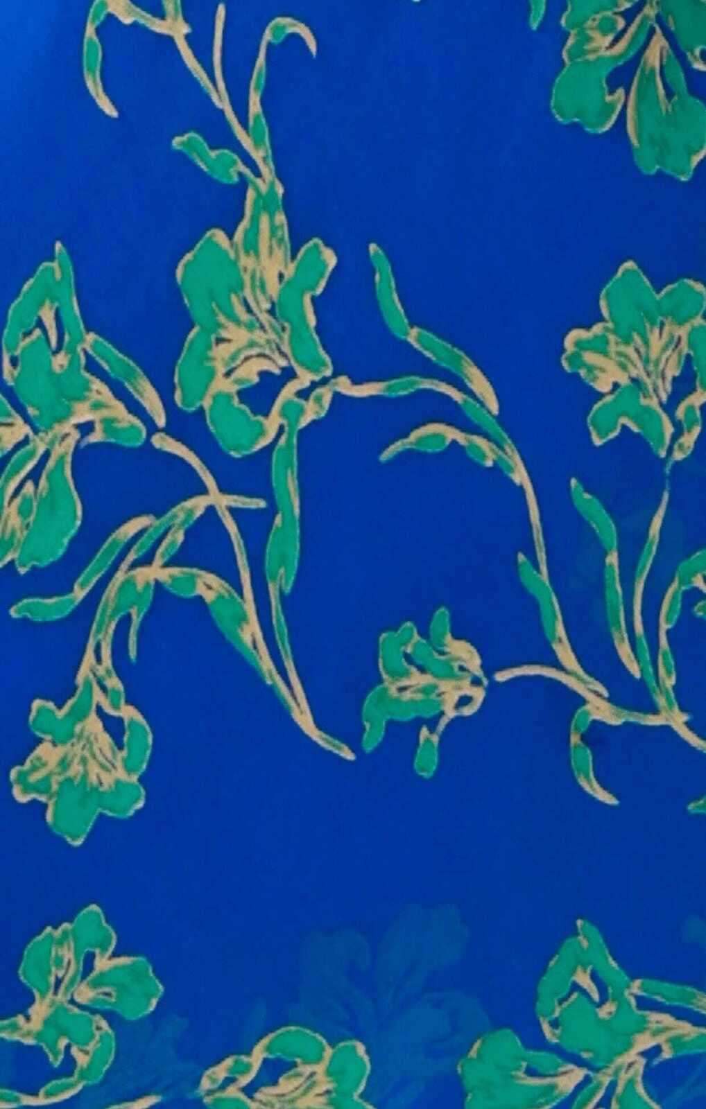 WATER LILY WRAP DRESS