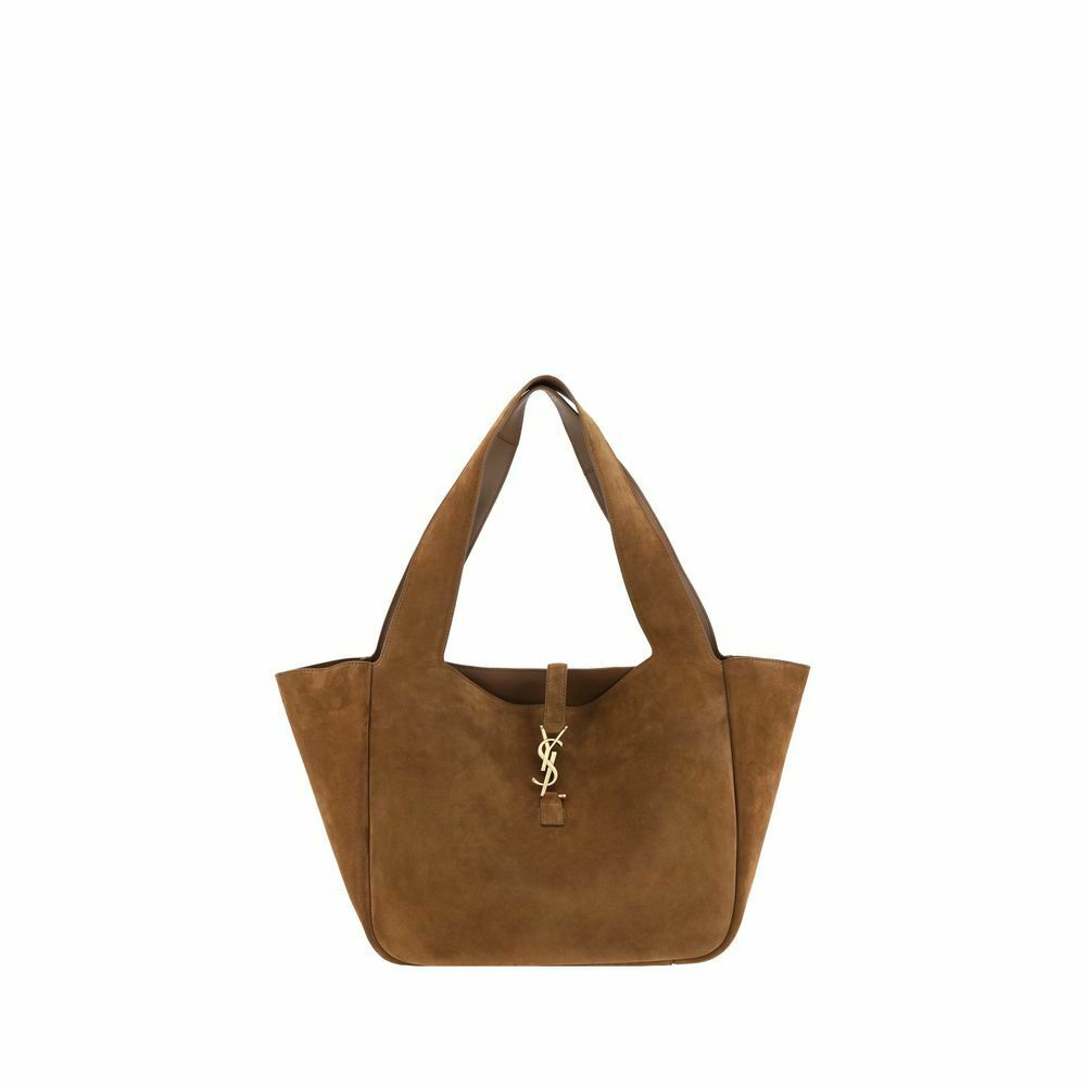 LouLou Toy Small Suede Shoulder Bag - Brown / One Size