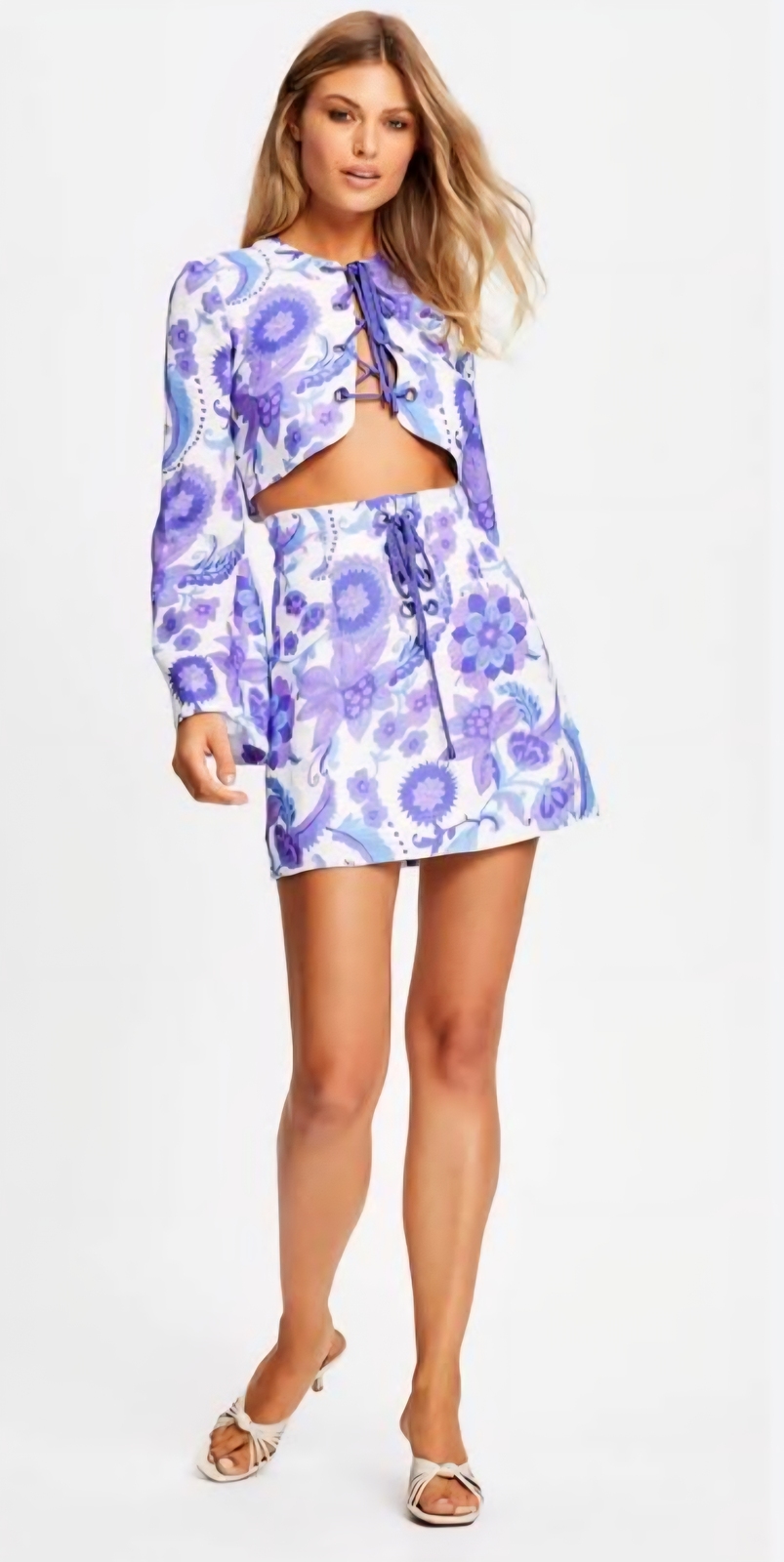 Blueberry Nights jacaranda skirt