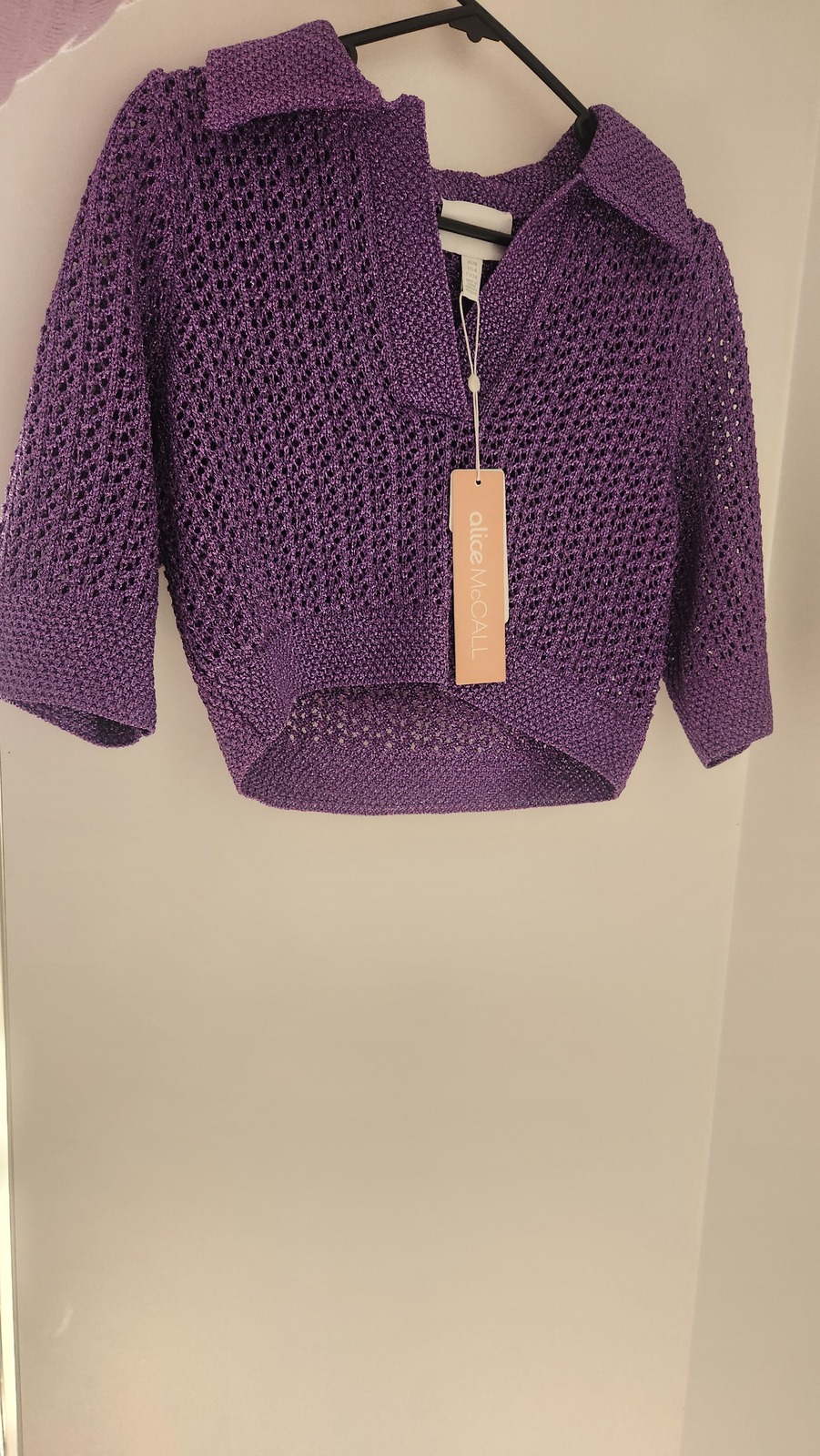 Jacaranda flicker top