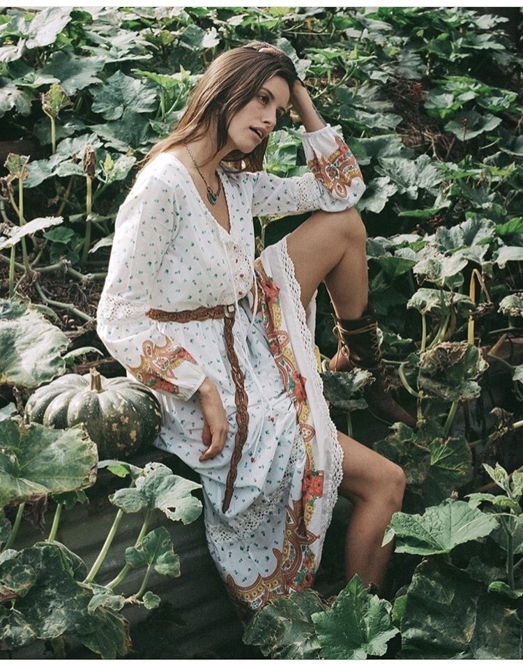 GYPSY WOMAN MAXI - CREAM