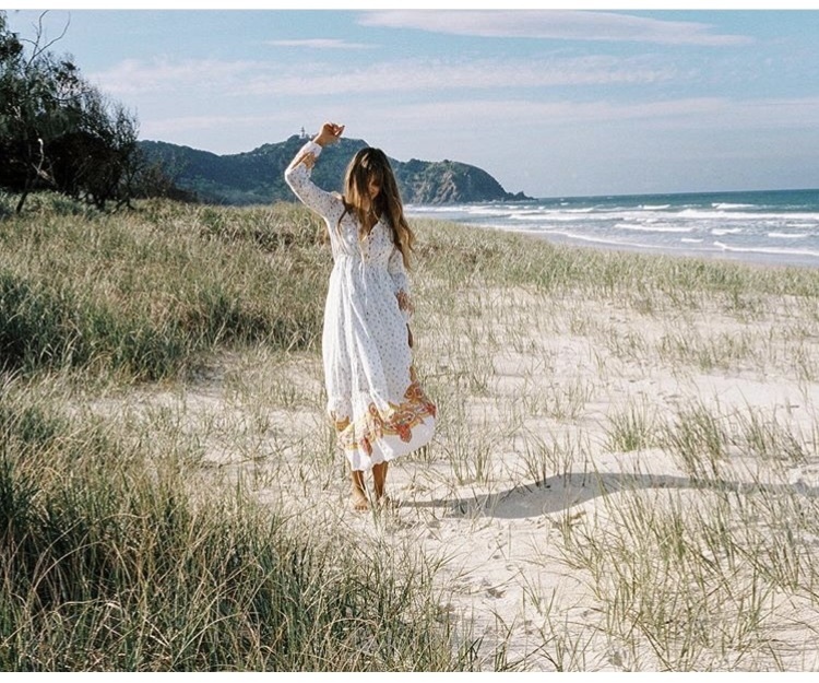 GYPSY WOMAN MAXI - CREAM