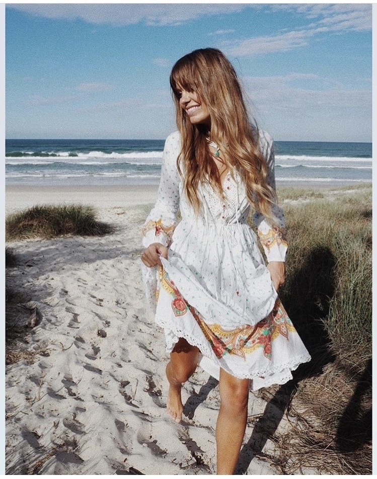 GYPSY WOMAN MAXI - CREAM