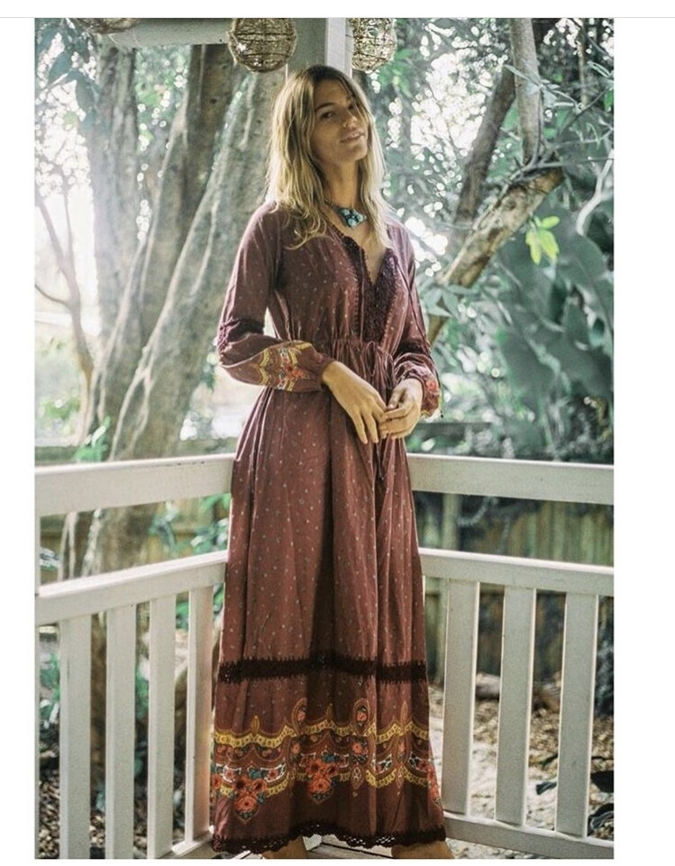 PORT GYPSY WOMAN MAXI DRESS