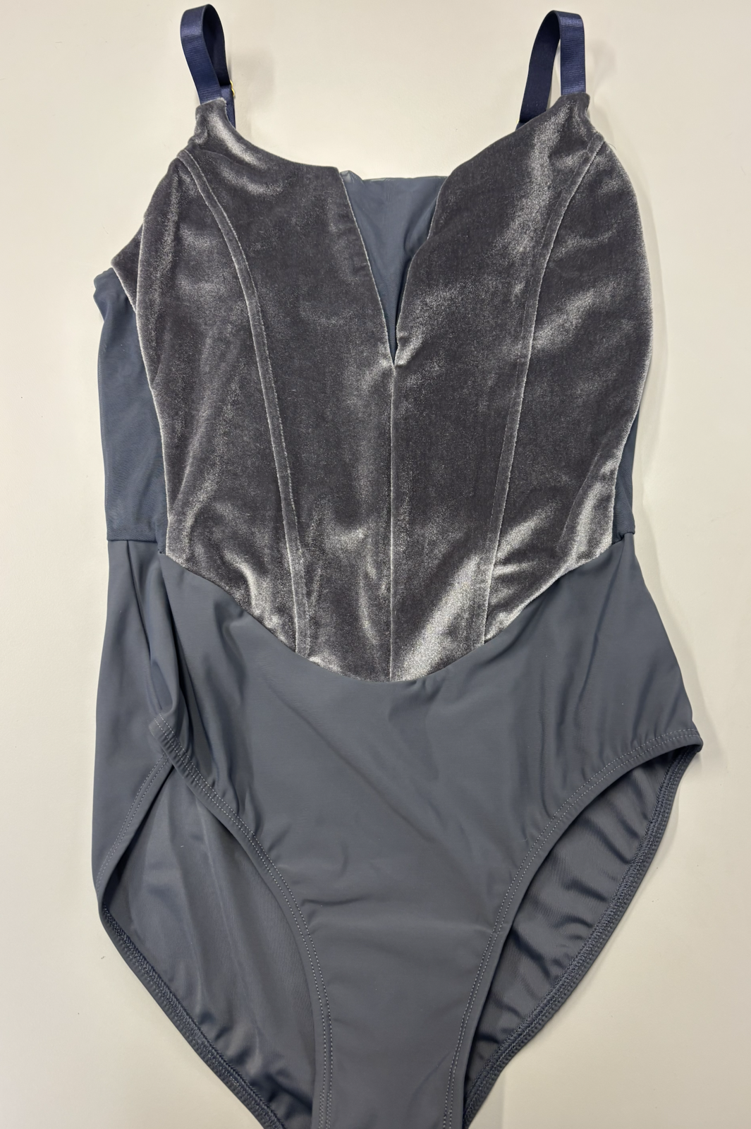 Bella Leotard Pewter Starlight