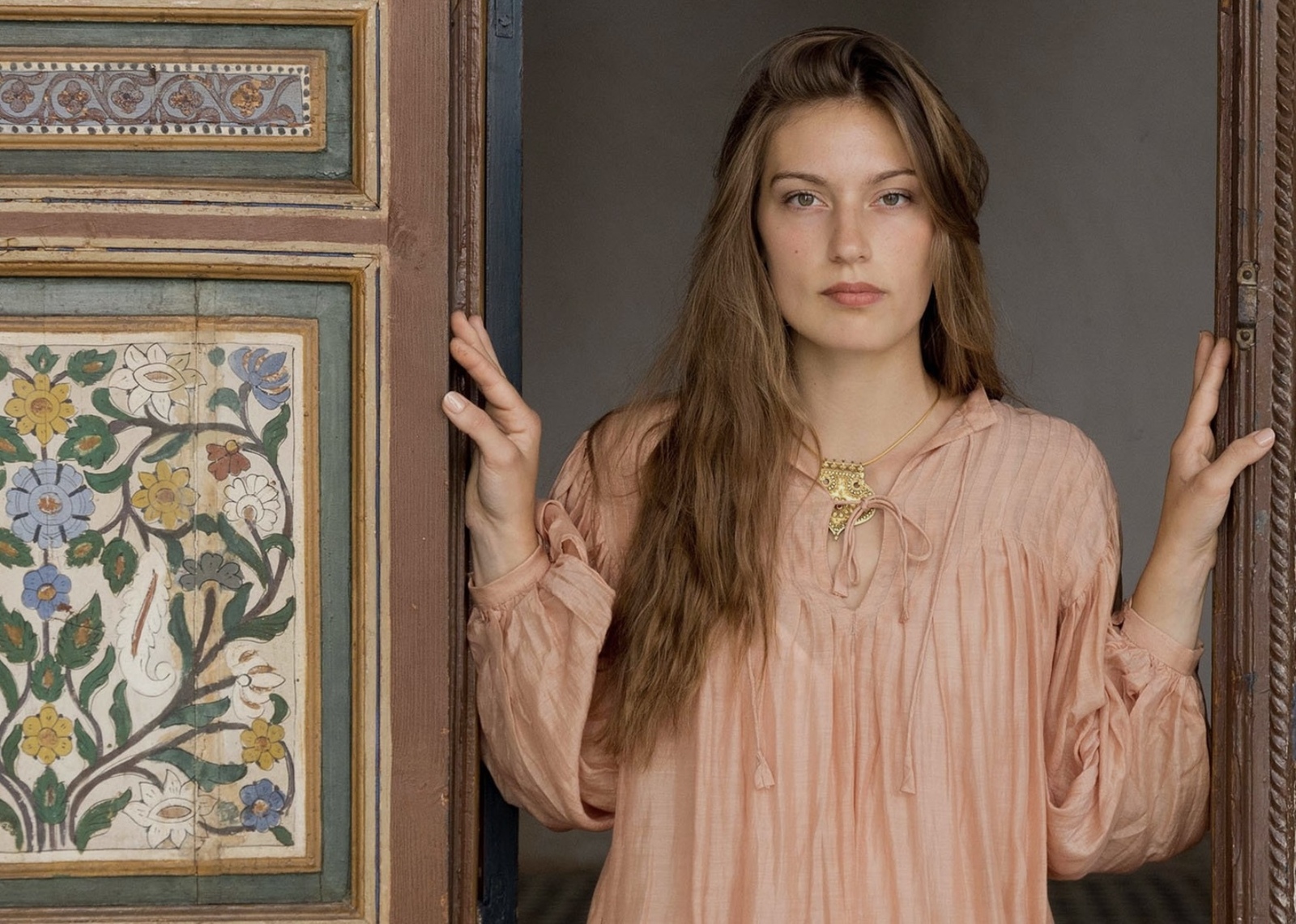 PHOOL DRESS- PINK QUARTZ