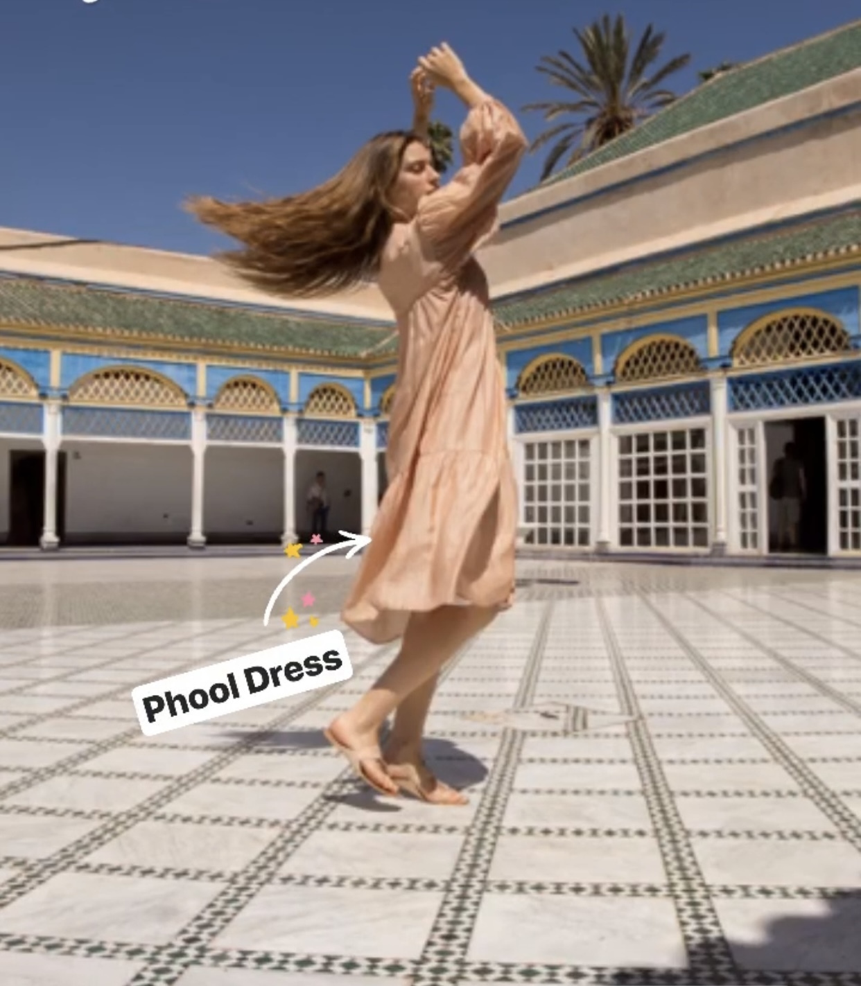 PHOOL DRESS- PINK QUARTZ