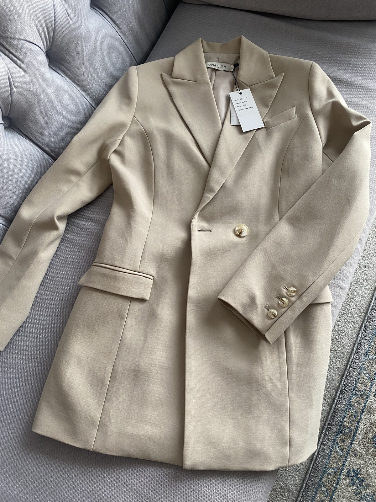 Sienna Jacket - New Sand