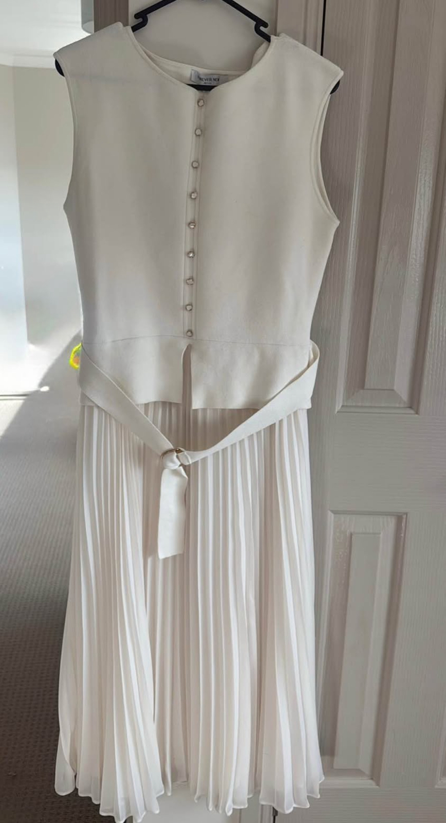 Forever New Lelani petite pleat hem midi dress 