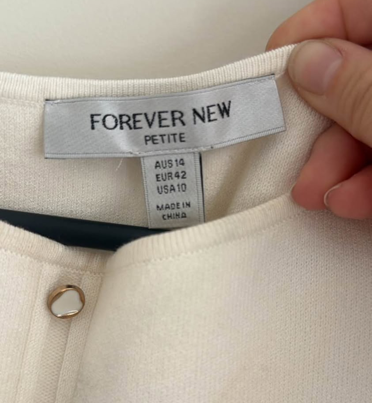 Forever New Lelani petite pleat hem midi dress 