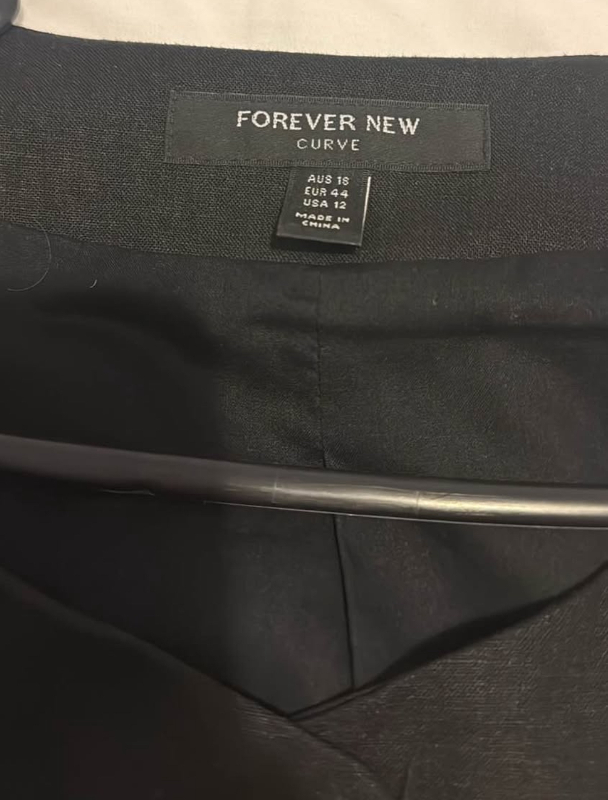 Clementine black Vest top