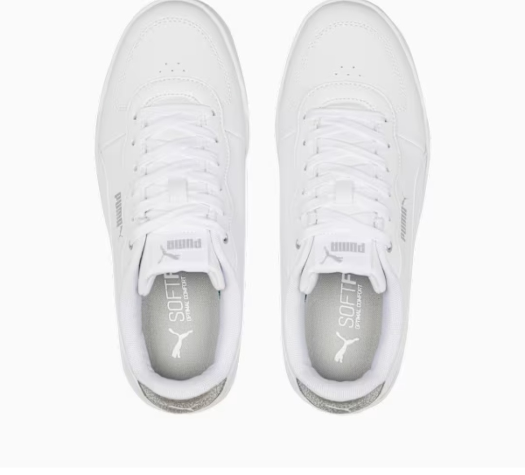 Skye Distressed Women's Sneakers - white/silver