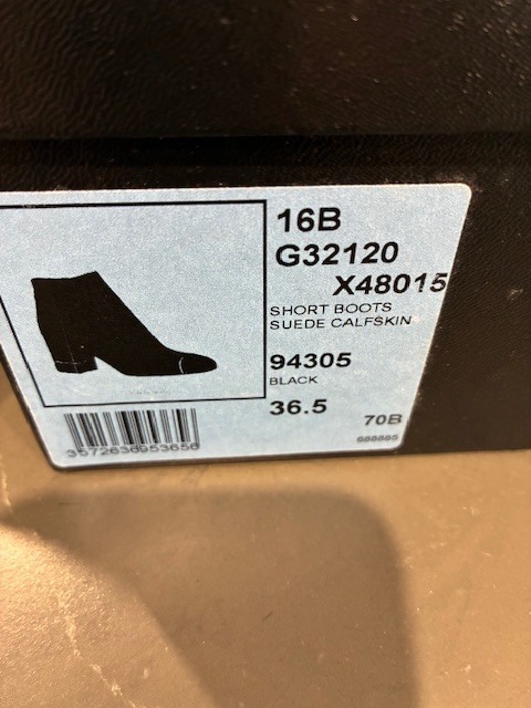 Fall Act 1 Black Suede Short Boots