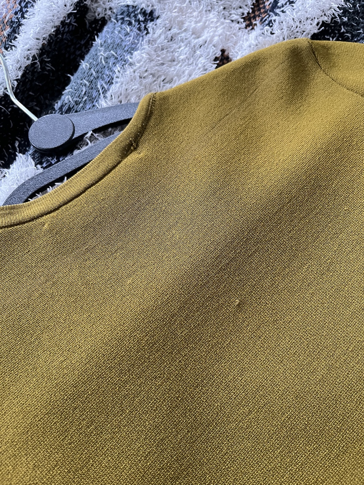 Olive Green Long Sleeve Top size small