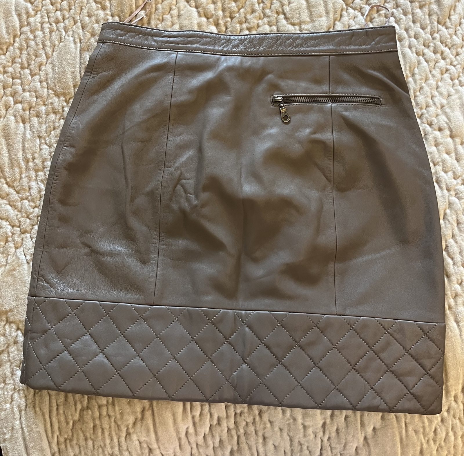 The Missfits of Cancelled Chaos Fantasy Play leather mini skirt