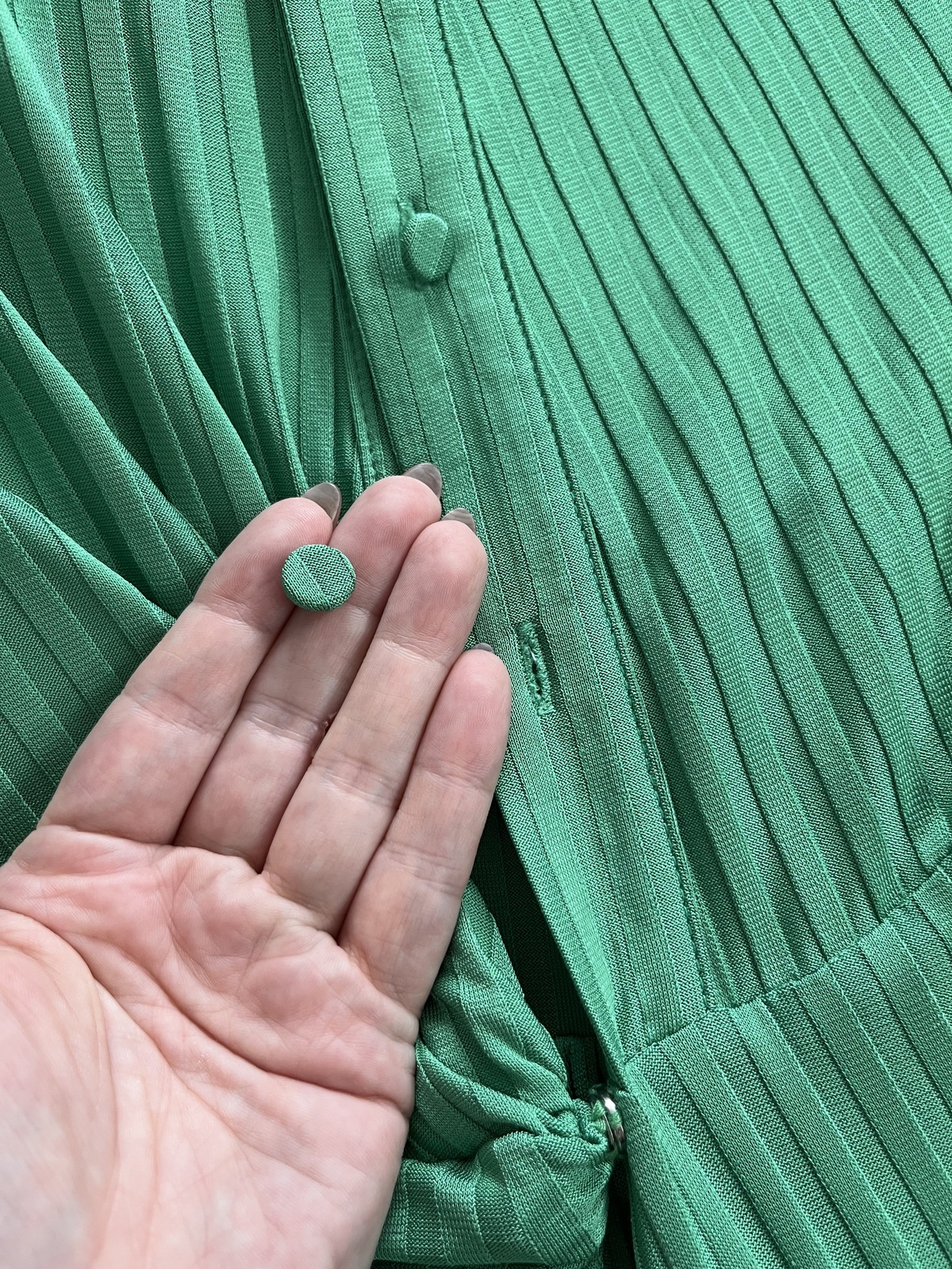 Green Long Sleeve Dress Size 10