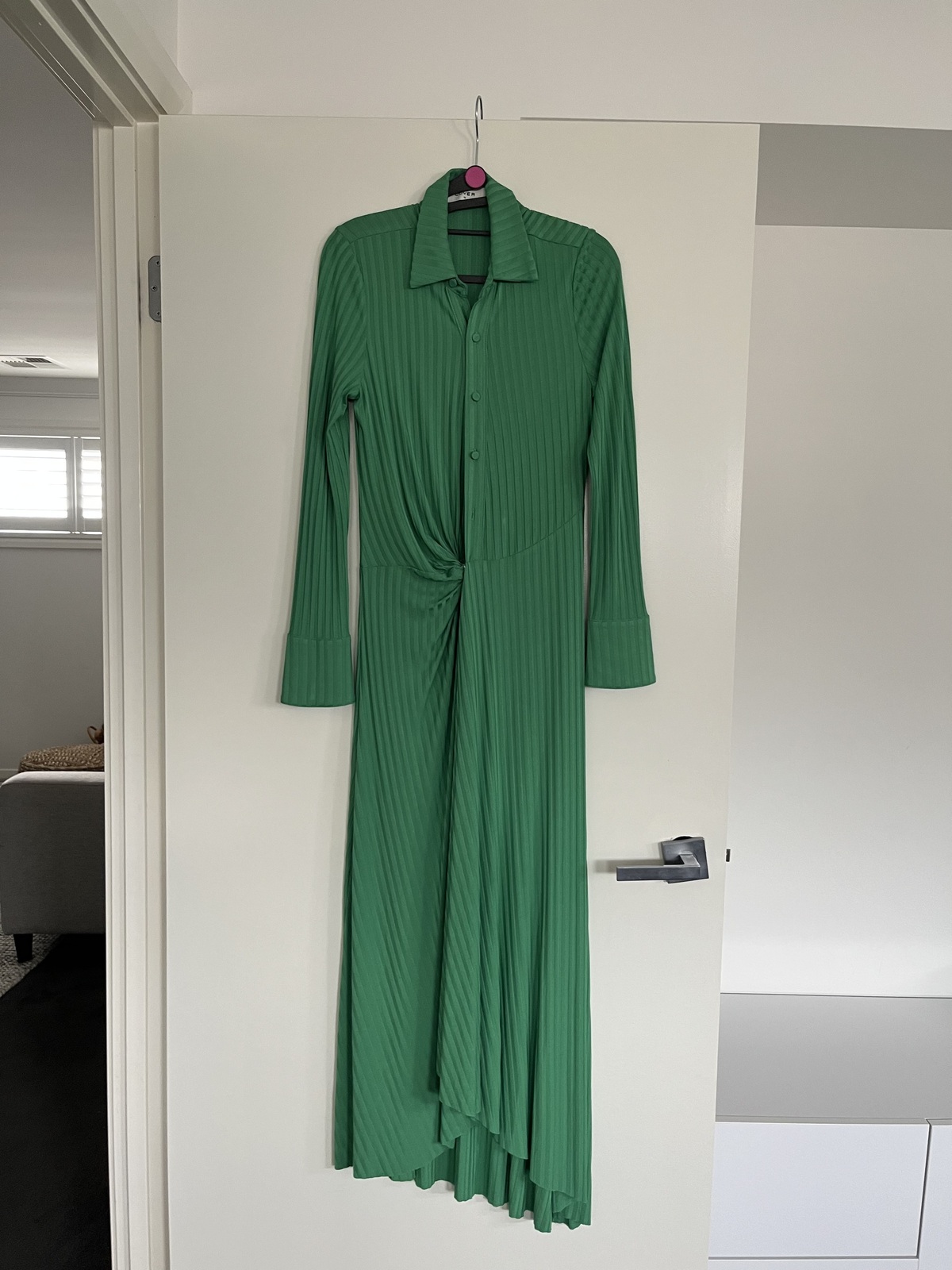 Green Long Sleeve Dress Size 10