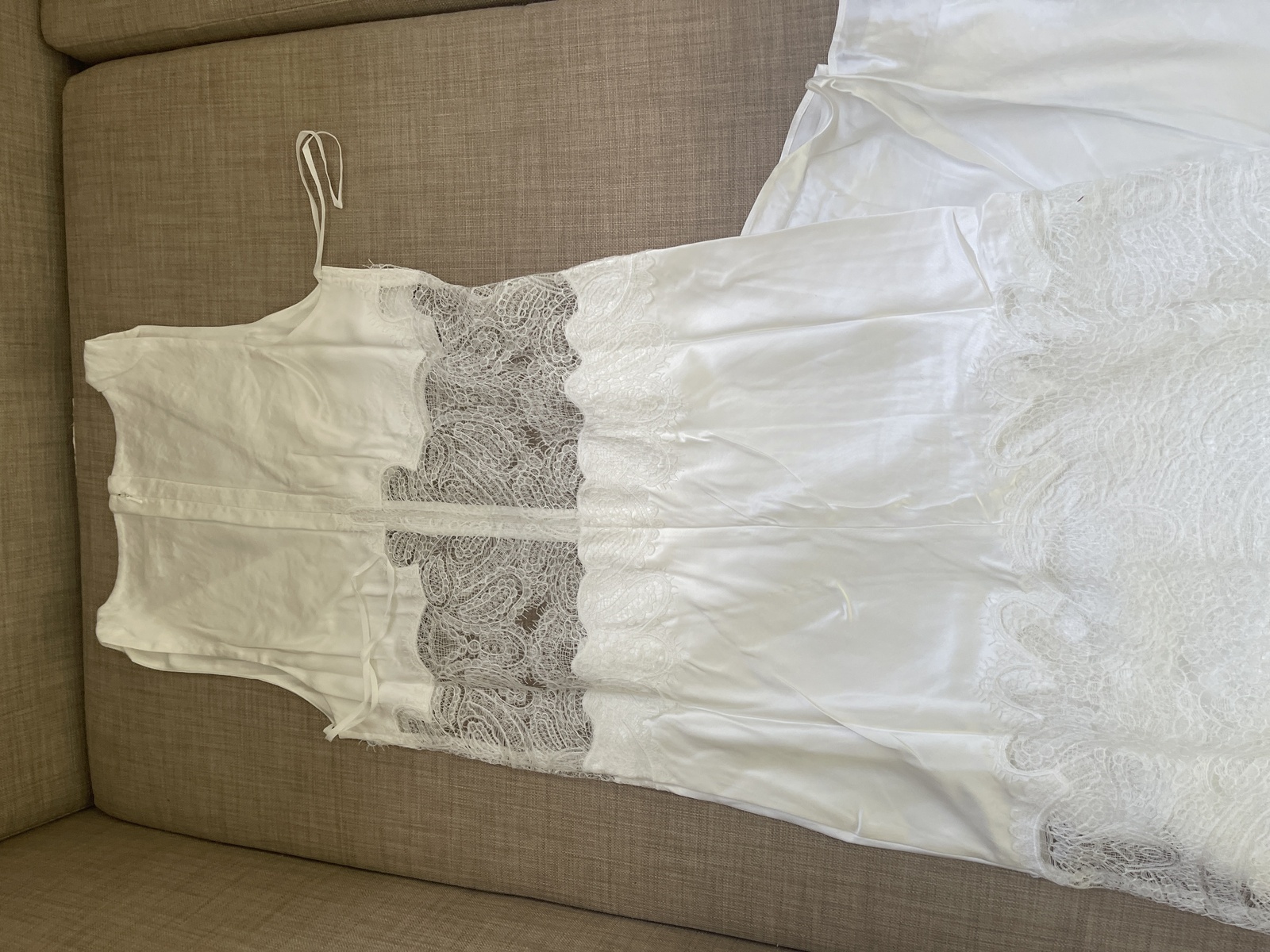 White Lace Detail Dress AU8/US4