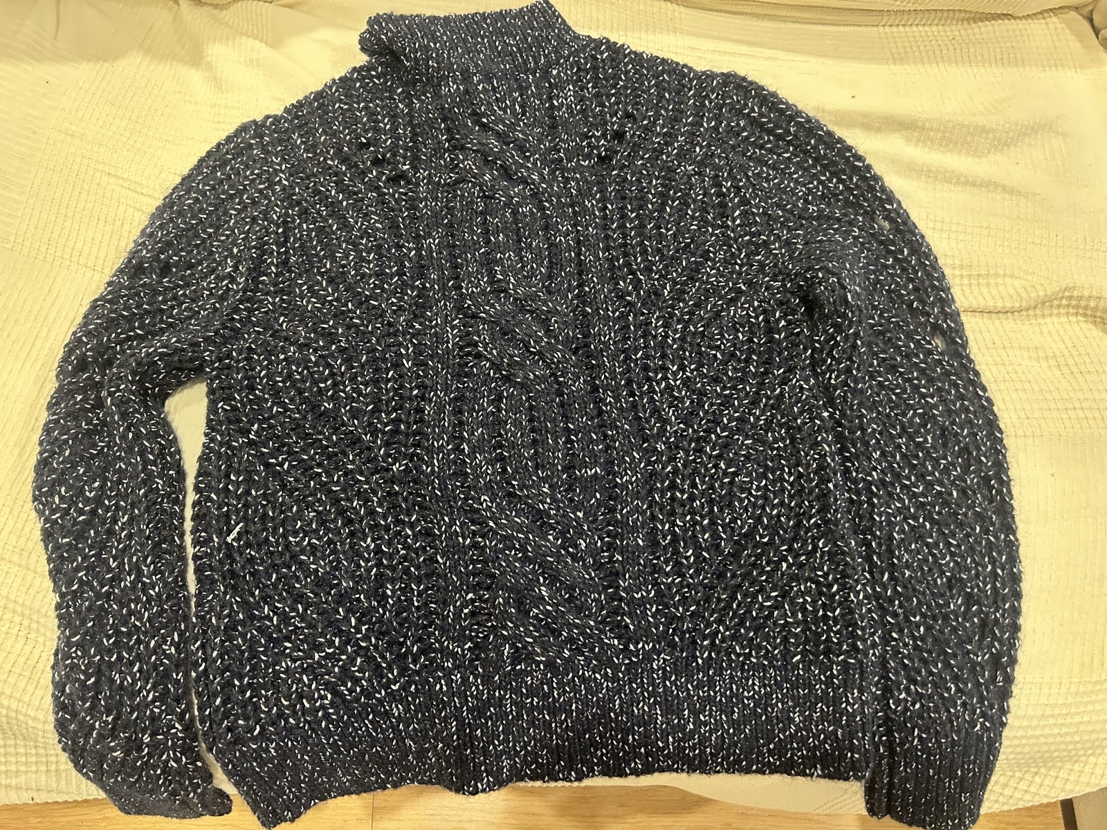 mystery of life knit - Navy xxs