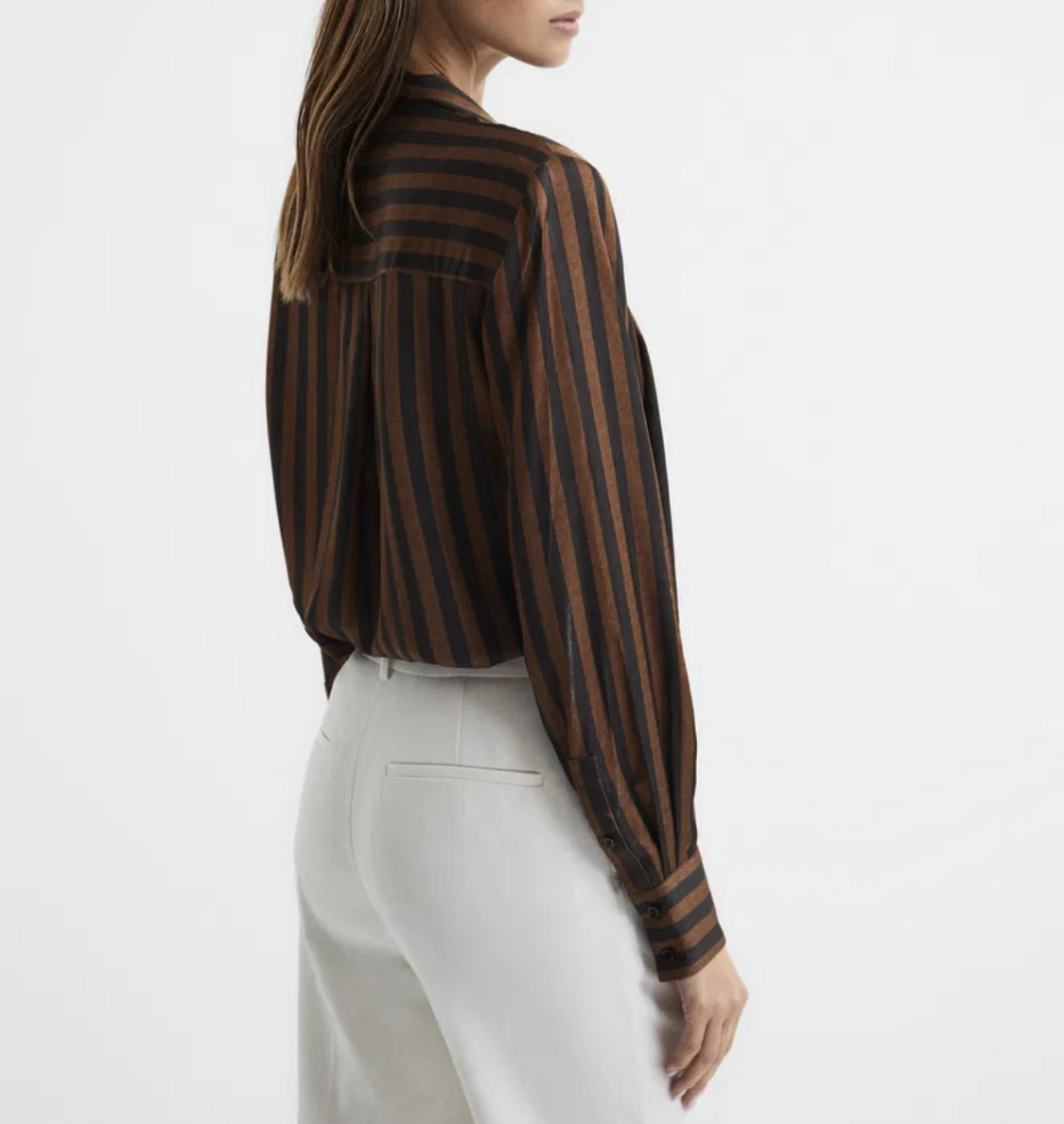 Brown Savannah Stripe Shirt